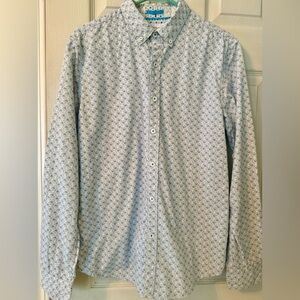 Denim and Flower Men’s shirt